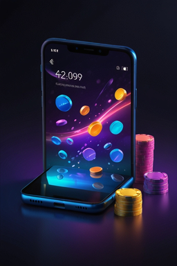 Smartphone mit Zizobet Casino App